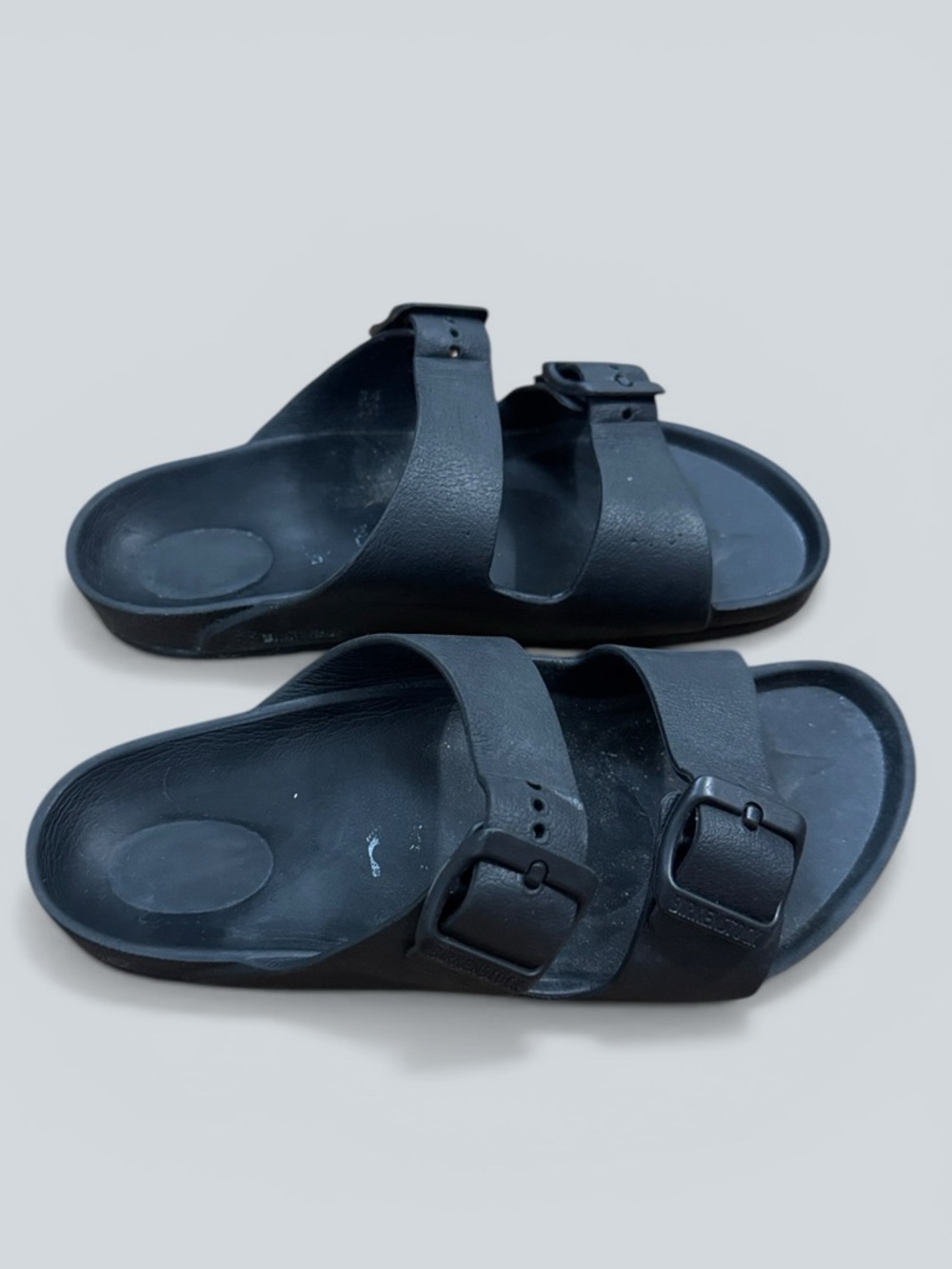 Birkenstock Arizona EVA Black Double Strap Slides - Picture 3 of 7